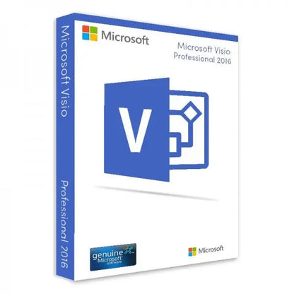 Microsoft Visio Professional 2016, Full Retail Version, Instant Download