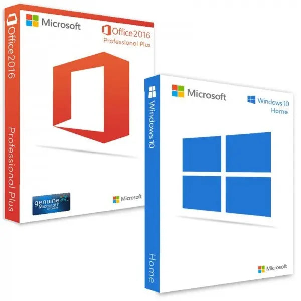 Windows 10 Home + Office 2016 Professional Plus