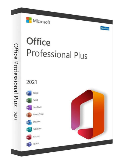Microsoft Office 2021 Professional Plus  Retail Package